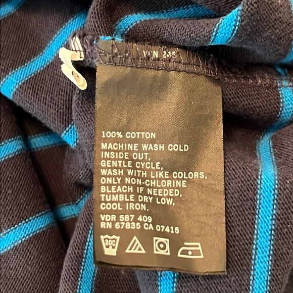 Vintage Nautica Striped Sweater Blue - Picture 5 of 6